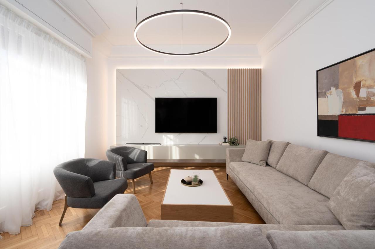Apartamento Upscale Athens Luxury Penthouse Exterior foto