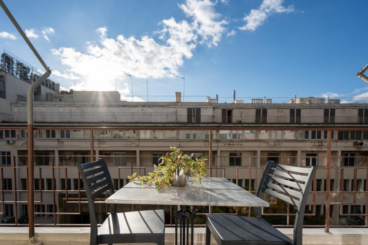 Apartamento Upscale Athens Luxury Penthouse Exterior foto