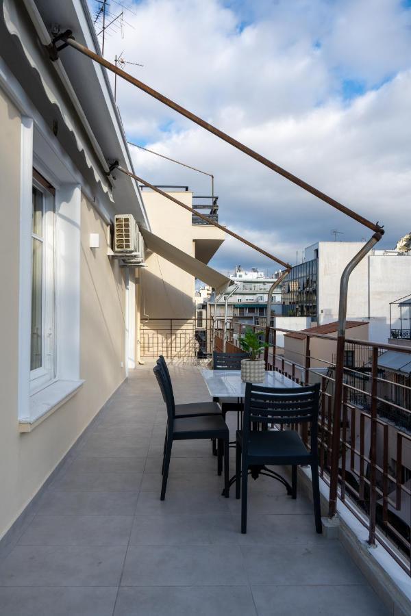 Apartamento Upscale Athens Luxury Penthouse Exterior foto